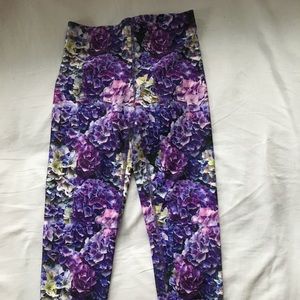 Flower Patterned Leggings